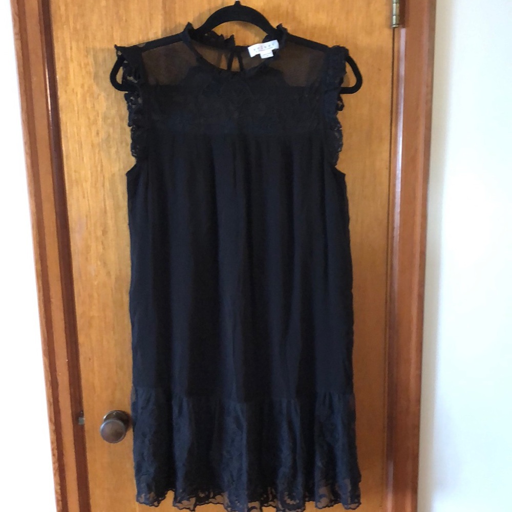 Velvet by Graham and Spencer LBD black dress
